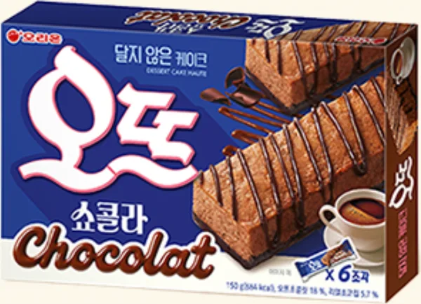 오리온 오뜨 쇼콜라 144g 상품 이미지