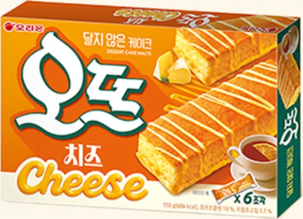 오리온 오뜨 치즈 144g 상품 이미지