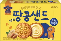 크라운 국희땅콩샌드 279g 상품 이미지