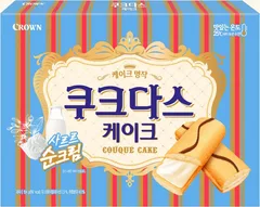 크라운 쿠크다스케이크 154g 상품 이미지