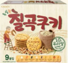 크라운 칠곡쿠키 216g 상품 이미지