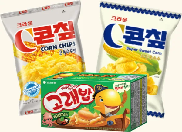 콘칩 2종, 고래밥 상품 이미지