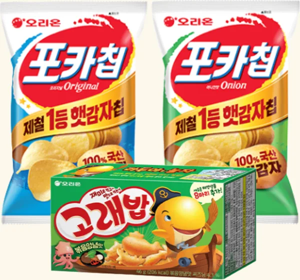 포카칩 2종, 고래밥 상품 이미지